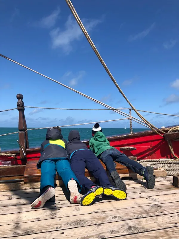 На палубе фрегата «Шатндарт»